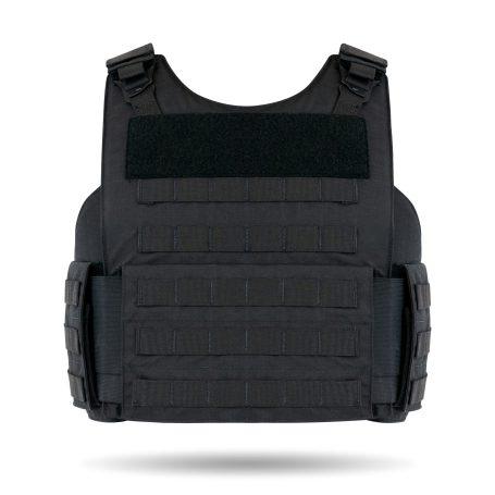 4PV-TAC Vest - Four Panel Tactical Vest - Black color - Front view