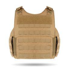 4PV-TAC Vest - Four Panel Tactical Vest - Coyote color - Front view