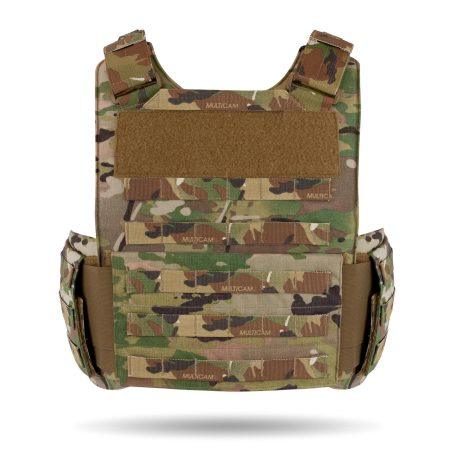 4PV-TAC Vest - Four Panel Tactical Vest - Multicam color - Back view