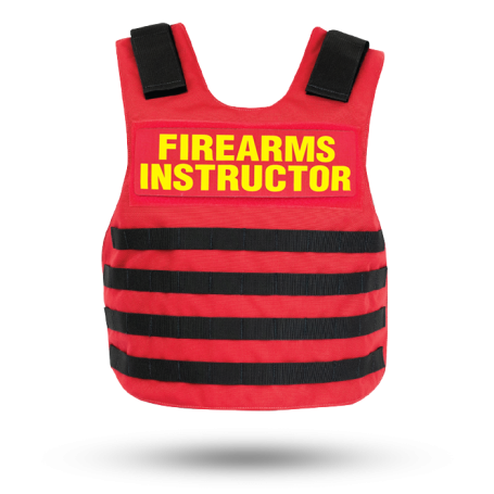 Firearms Instructor Vest - Back
