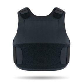 FURY concealed body armor - Black color - Front view