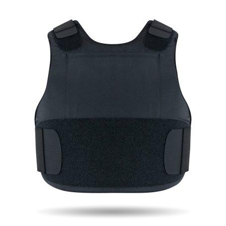 FURY concealed body armor - Black color - Front view