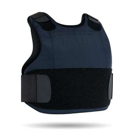 FURY concealed body armor - Navy blue color - Angled view