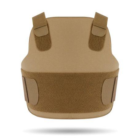 FURY concealed body armor - Tan color - Back view