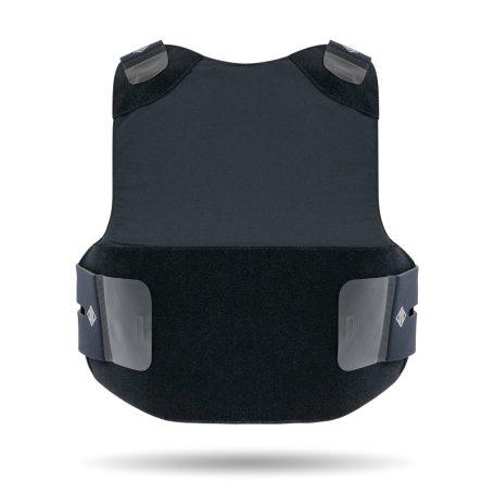 GEN II concealable vest - Black color - Back view