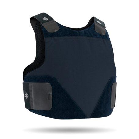 GEN II concealable vest - Navy blue color - Angled view