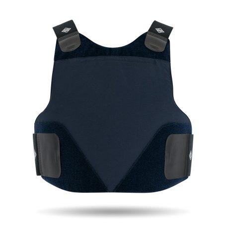 GEN II concealable vest - Navy blue color - Front view