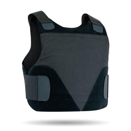 HD CONCEALABLE - Discrete vest - Angled view - Black color