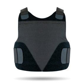 HD CONCEALABLE - Discrete vest - Front view - Black color