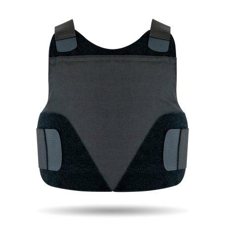 HD CONCEALABLE - Discrete vest - Front view - Black color
