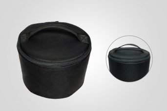 SINGLE HELMET BAG in Black color