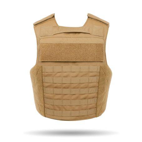 LBV Overt Carrier - load-bearing carrier - Coyote color - Back view