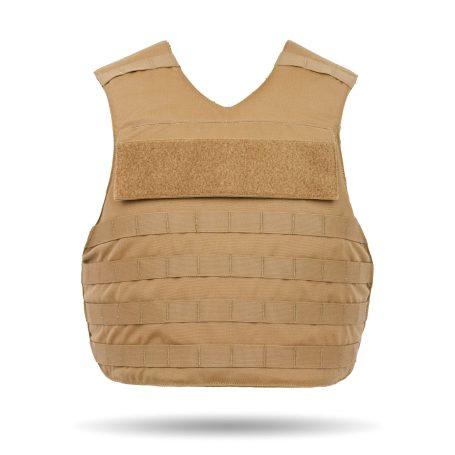LBV Overt Carrier - load-bearing carrier - Coyote color - Front view