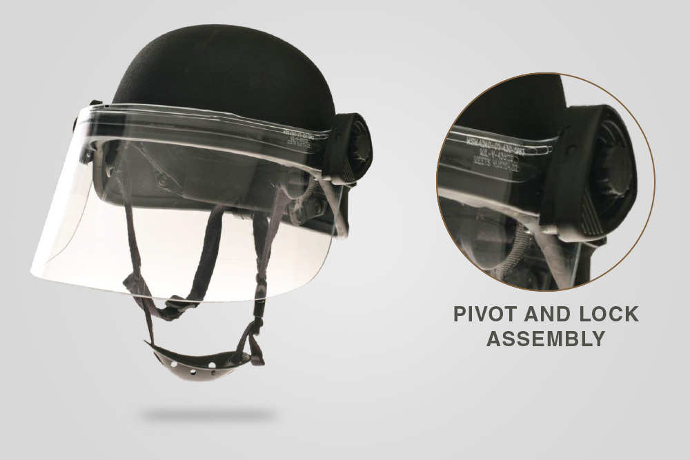 DK5-H.150S RIOT FACE SHIELD - Slate Solutions