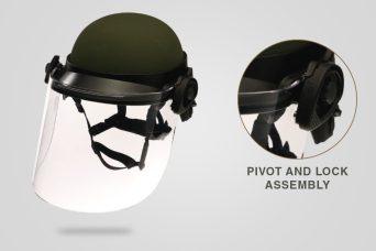 DK6-H.150 RIOT FACE SHIELD