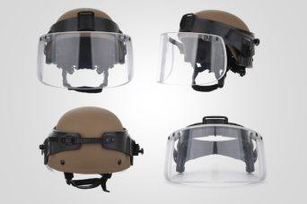 SS 501 LEVEL II/IIIA BALLISTIC VISOR
