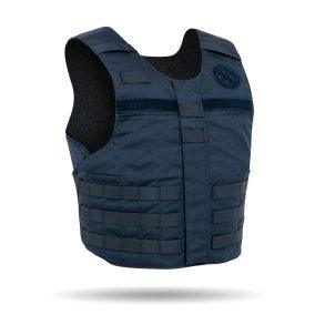 Tactical Outer Carrier (TOC series) - Angled view - Navy blue color