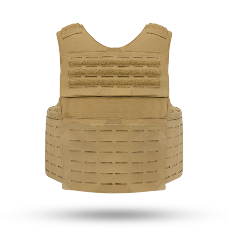 WLV 2.0 Front View Coyote in Laser Cut