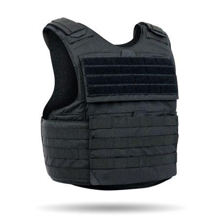 WLV 2.0 Plate Carrier - Angled view - Black color