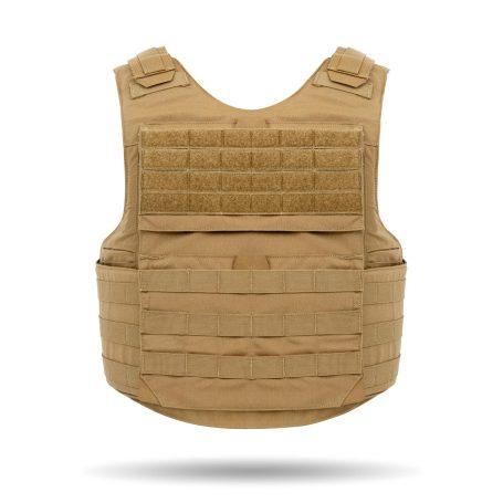 WLV 2.0 Plate Carrier - Front view - Coyote color