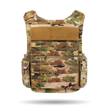 WLV 2.0 Plate Carrier - Back view - Multicam