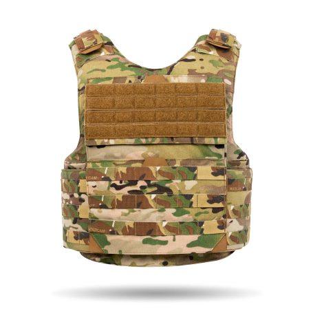 WLV 2.0 Plate Carrier - Front view - Multicam
