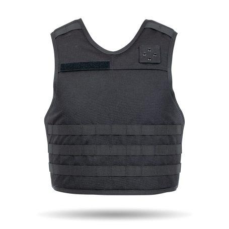 OCP MOLLE OVERT VEST - Front view - Black color