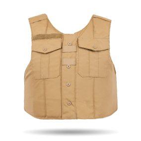 UNIFORM SHIRT OUTER CARRIER ZIPPER FRONT OPENING - Front view