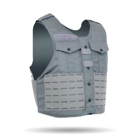 UNIFORM SHIRT OUTER CARRIER LASER MOLLE - Angled view
