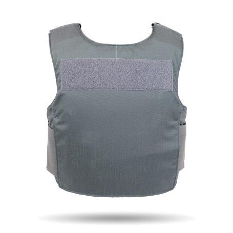 UNIFORM SHIRT OUTER CARRIER ZIPPER FRONT OPENING - Back view