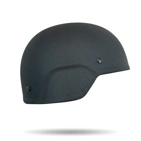 401 Ballistic Helmet - Black color - Side view - Full Cut
