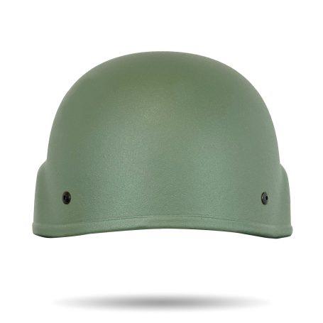 401 Ballistic Helmet - Green color - Back view - Full Cut