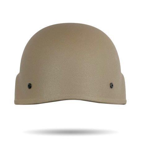 401 Ballistic Helmet - Tan color - Back view - Full Cut