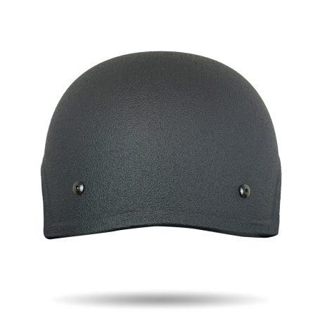 401 Ballistic Helmet - Black color - Back view - High Cut