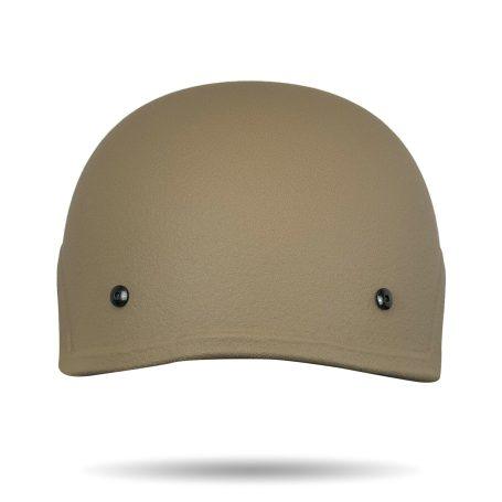 401 Ballistic Helmet - Tan color - Back view - High Cut