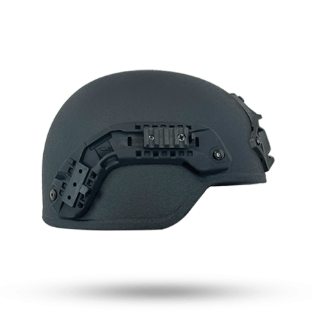 Rhone FC Black with Rails and Shroud Side