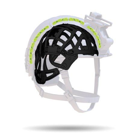 SKYDEX IsoFit Helmet Protection System side view