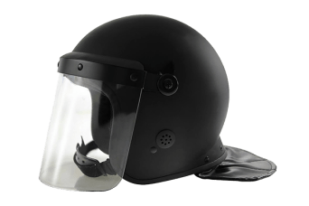 SAH001 Riot Helmet - side view