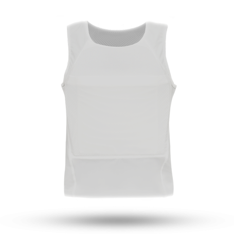 Micro Concealable Shirt in white