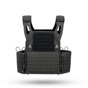 Slate Solutions Odin 2.0 Plate Carrier front view in black