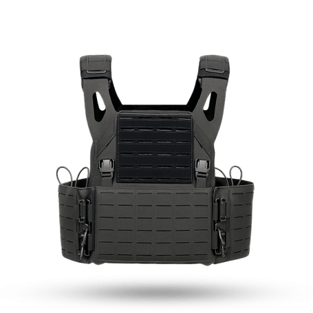 Slate Solutions Odin 2.0 Plate Carrier front view in black