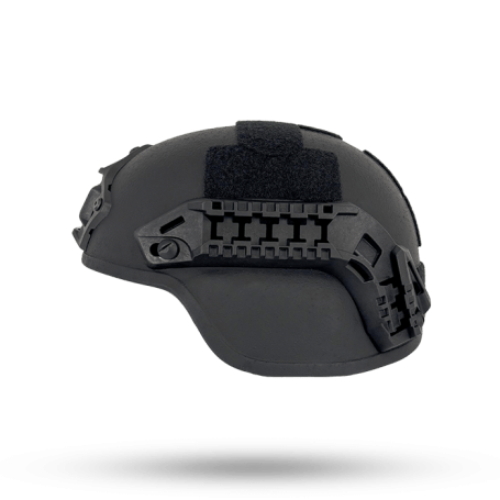 Tagus Ballistic Helmet Side View with Velcro