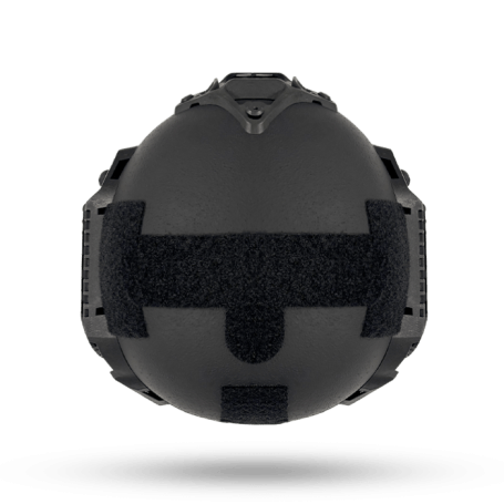Tagus Ballistic Helmet Top View with Velcro