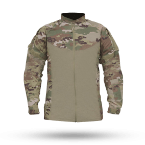 BTS Shirr Universal Multi-Cam Front View