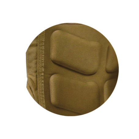 DTX Thermoformed, antimicrobial, moisture-wicking padding