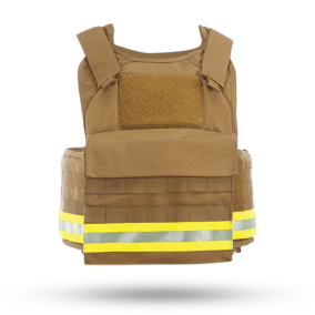 Modular Fire Carrier in Coyote Front View