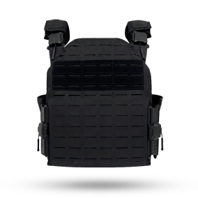 Arix Plate Carrier Black Front View