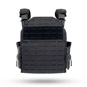 Slate Solutions Arix Plate Carrier front view in black