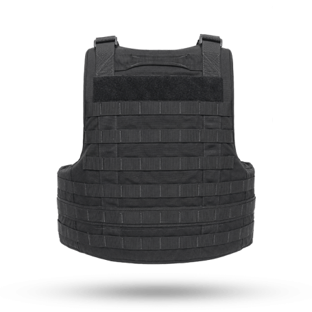 Slate Solutions MTFV Maritime Tactical Flotation Vest back view in black