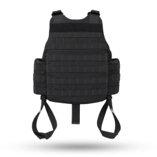 Slate Solutions MTFV Maritime Tactical Flotation Vest front view in black